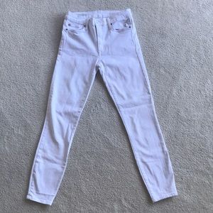GAP white denim